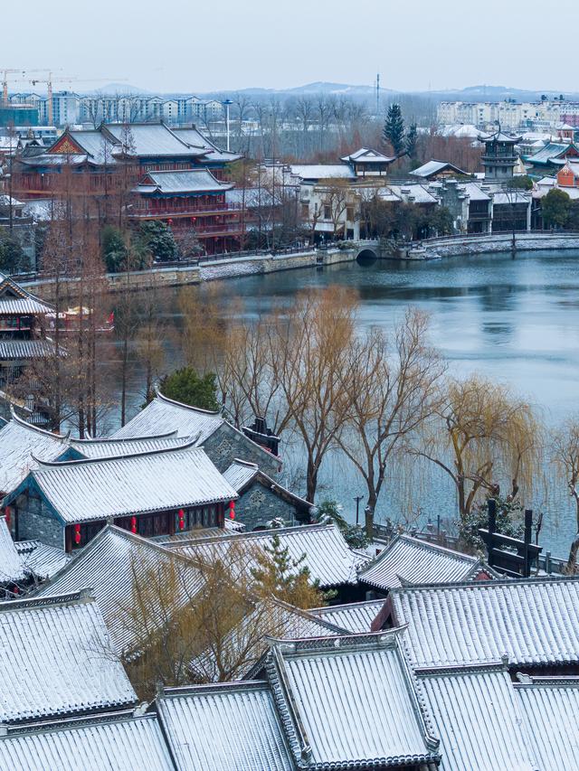 ❄️ 当一场大雪落进台儿庄 | 我在台儿庄古城等你！ ❄️