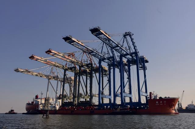 中美博弈再度升级？特朗普一声令下，中国92台起重机被突击检查