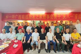 2024炮一师广西战友八一活动剪影图片