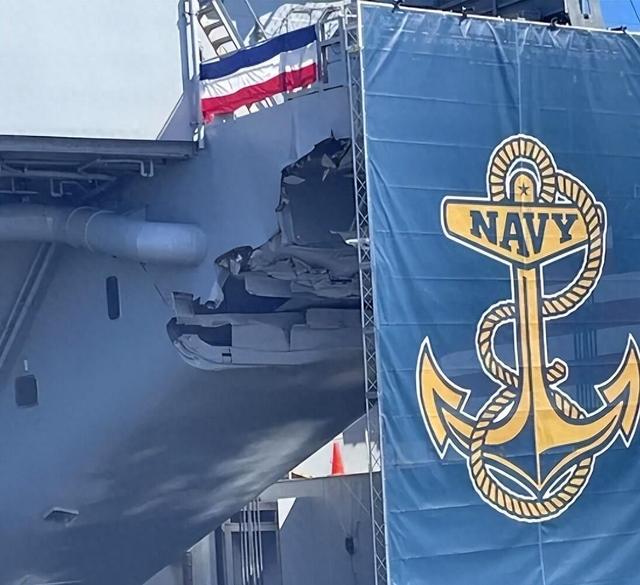 美指挥官：福建舰和美航母差太远，不到24小时	，美航母连坠2机