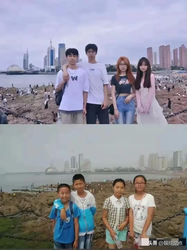 35张网友分享的过去vs现在对比照:原来时间早把一切悄悄换了模样