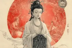 观音大士御波图！生慈悲心，得善护念！南无观世音菩萨壁纸！图片