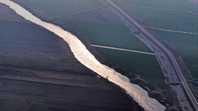 #运城头条#山西运城：“保护母亲河日”哗啦啦汾河入画来
