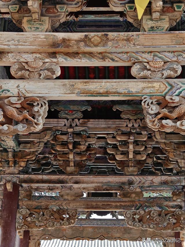 藏在乡野的国六，小靳东岳庙献殿，斗拱木雕极尽精巧