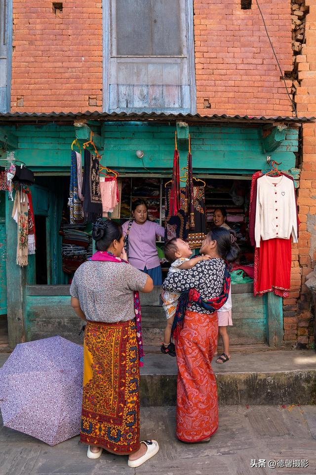 尼泊尔摄影之旅（11）——班迪布尔小镇（街拍）