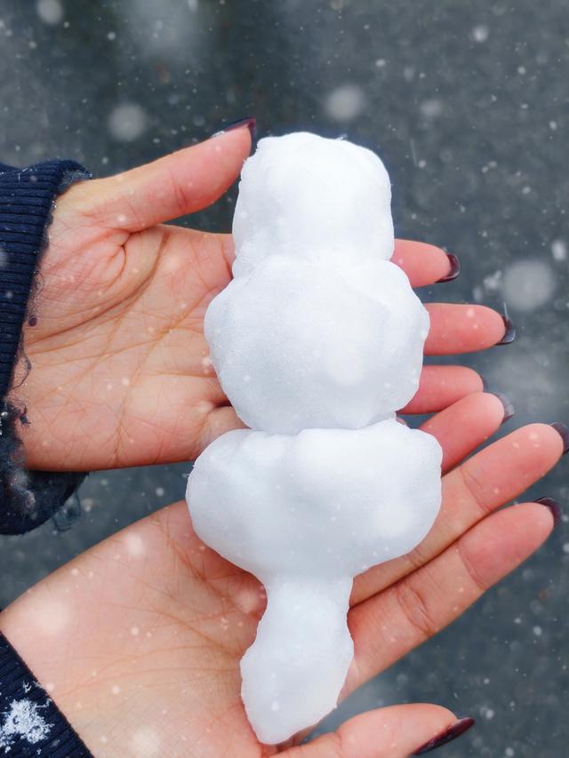 不负等待！高岭文化村终于下雪啦