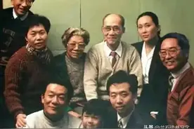 1991年，侯宝林生日拍摄全家福，三子两女都在场，侯震、侯瓒缺席图片