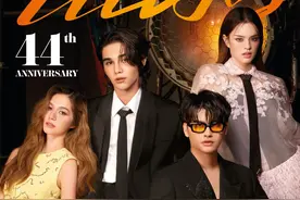 泰国实力派歌手Nont&Violette&Ally&Jeff合体拍杂志大片！图片