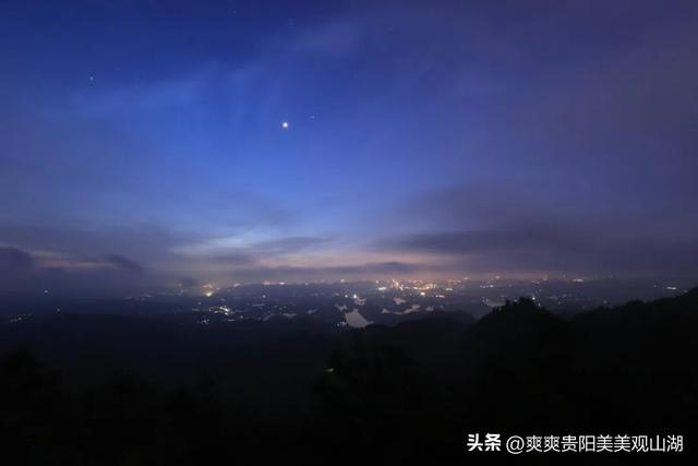 观山湖晨曦秘境 | 登九龙山顶 邂逅“小千岛湖”如画风光
