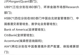 复旦大学2024国金金融专硕就业去向，出炉！图片