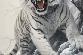 雪中寻虎，老虎的图片壁纸图片