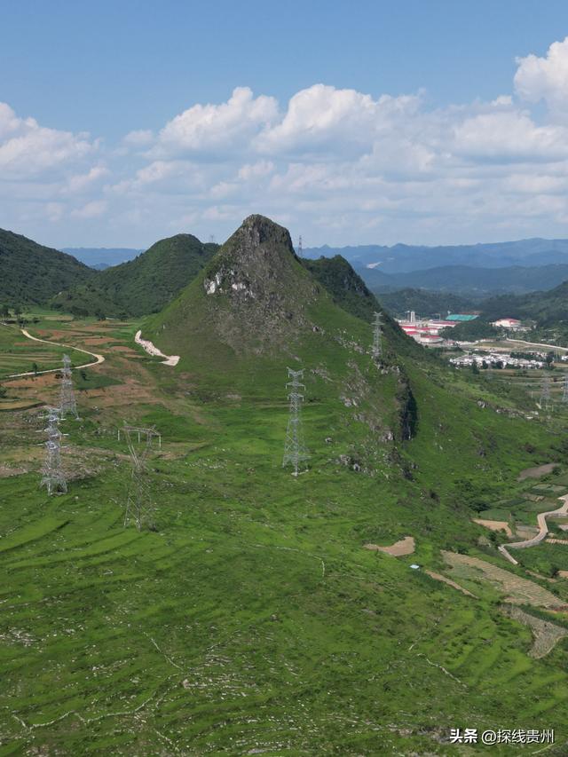 环城贵阳花溪苗王坡越野大环线之青岩段达夯翁拢“冈仁波齐”风景