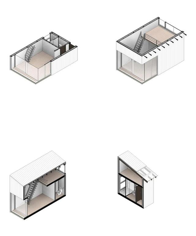35㎡的森林拥抱，沉浸式短住秘境小屋
