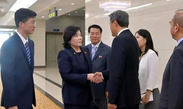 朝鲜外相崔善姬结束访华回国