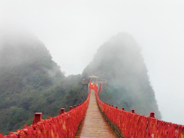 新岁启程 温暖同行|桂林阳朔如意峰索道景区开展新年登高祈福活动