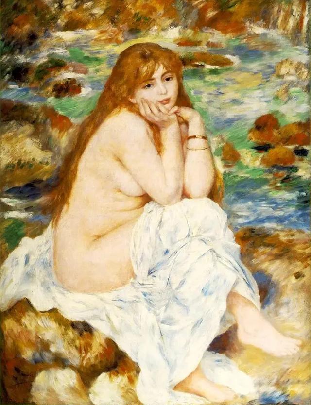 他的油画女性丰满性感，印象中又有写实，俏皮中更有肉感美！