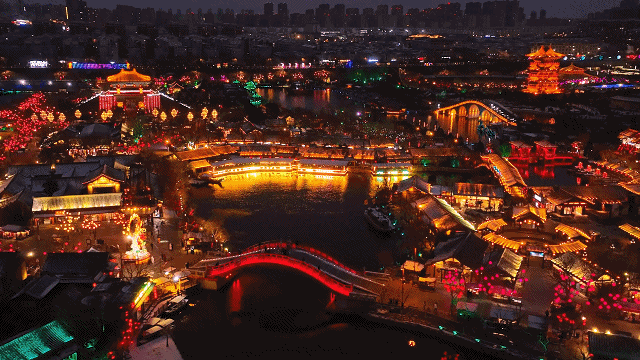 宋“潮”好玩！过年就来开封吧~