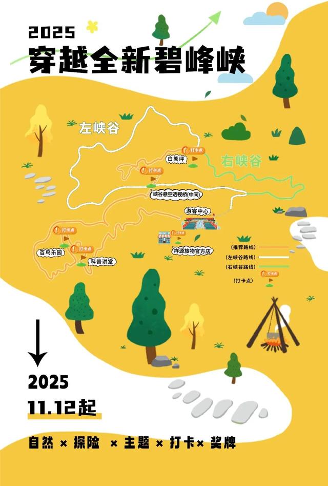 @全国中小学生：这个秋假，免门票畅玩碧峰峡！来与动物交朋友，打卡领熊猫奖牌啦！