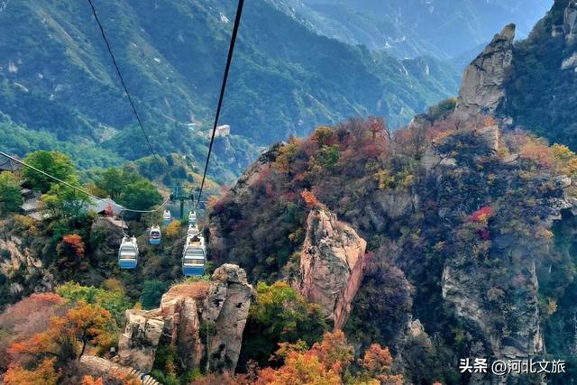 秋游河北悦山河 | 赏红叶、看雾凇，一山两景，在五岳寨感受大自然的神来之笔