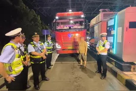 货车进入高速公路后就“消失”了？违法超限难逃法网！图片