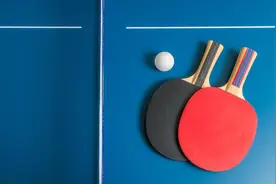 乒乓球的两面，红胶和黑胶大家知道有什么不同吗？图片