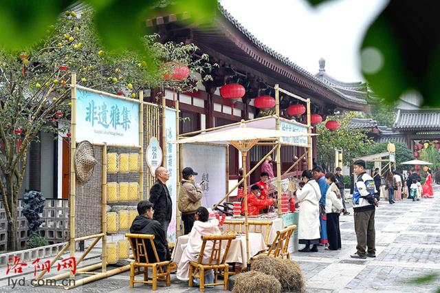 第六届世界古都论坛“非遗文创雅集”亮相上阳宫