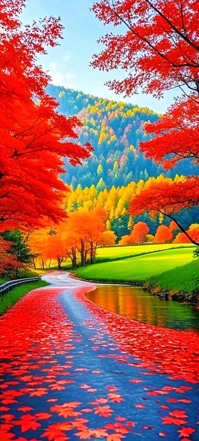 四季山行：草木绘就的时光诗卷