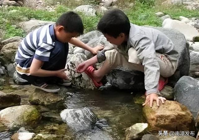 脚板痒，石头响！甲子河里搬“螃海”~