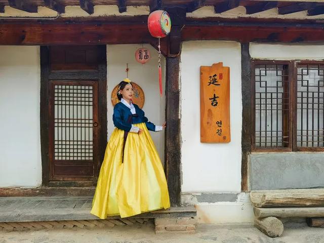 延吉市的中国朝鲜族民俗园