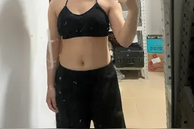 146 80斤小个子女生的塑形训练图片