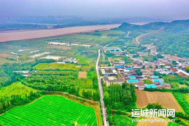 黄河一号旅游公路平陆段：层林尽染黄河岸