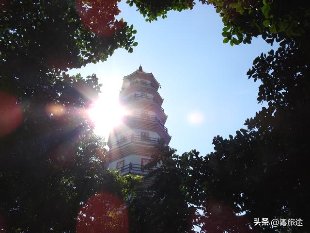 东莞金鳌洲塔，耸立东江边上，见证着岁月悠悠