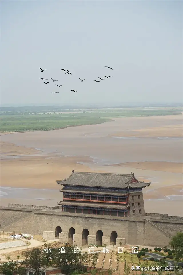陕西这个县城公园不简单，能同时看见华山与黄河！风景超美超霸气
