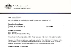 澳大利亚旅游电子签证审批，最快两天！图片