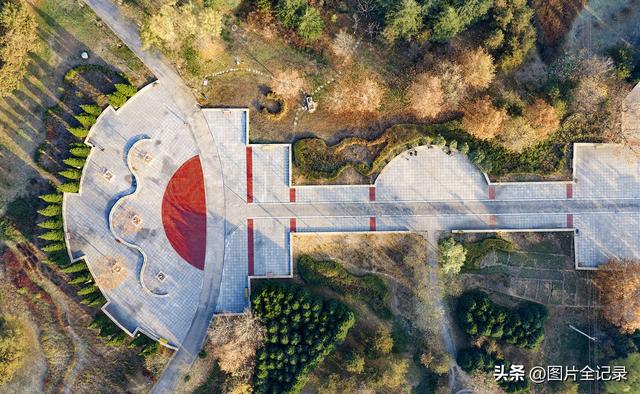 山西襄汾：城市公园 冬景如画