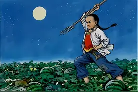 8090后回忆杀，AI高清修复小学语文课本上的插图，没看完就泪目了图片