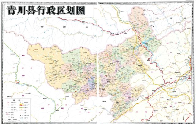 四川省青川县历史沿革及行政区划