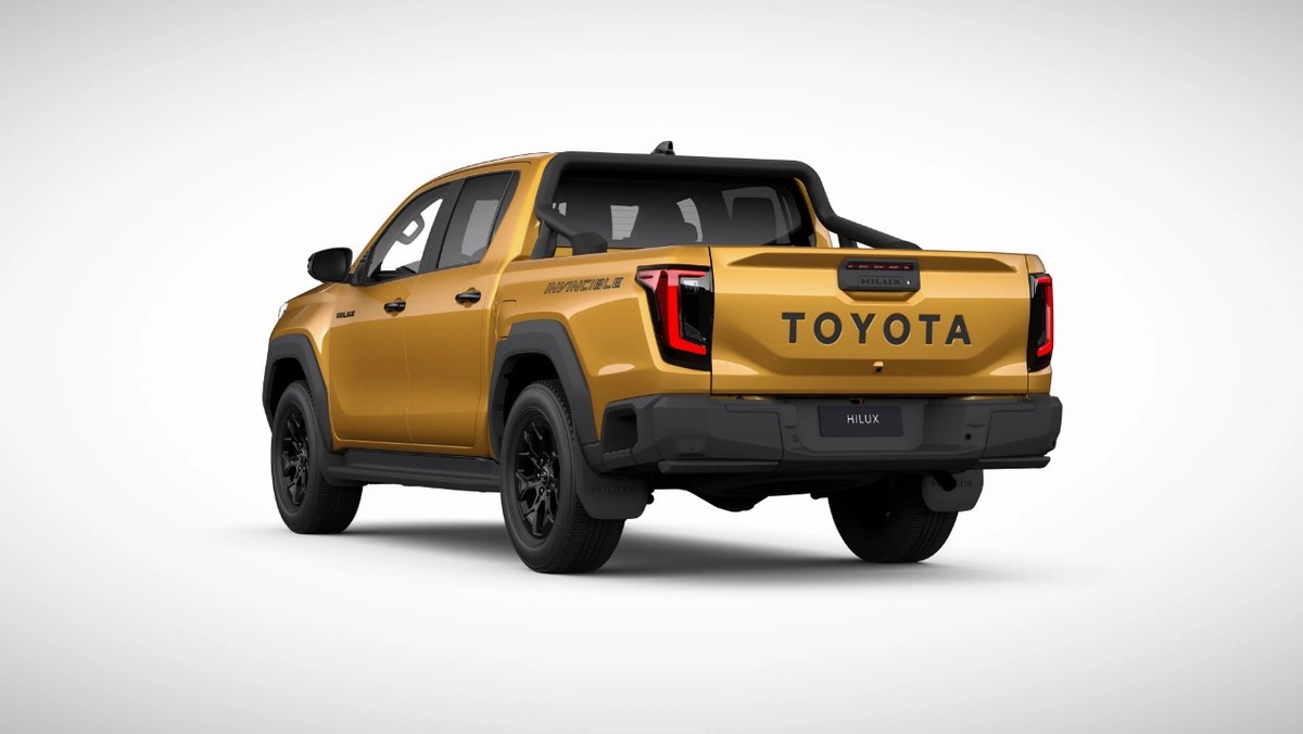 丰田大皮卡车大全价格_首款主流全电动皮卡_全新丰田Hilux EV