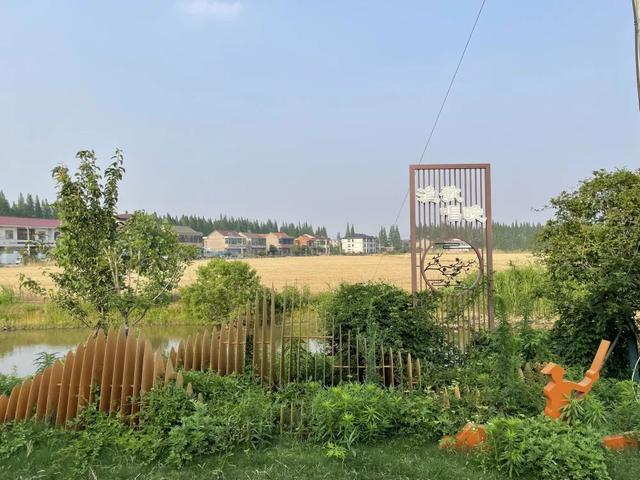 现场实拍界牌镇张家埭村，村景好美