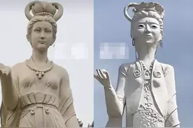 三门峡辣眼睛雕像惹群嘲，得知真相后，无数人为其开脱：可以理解图片