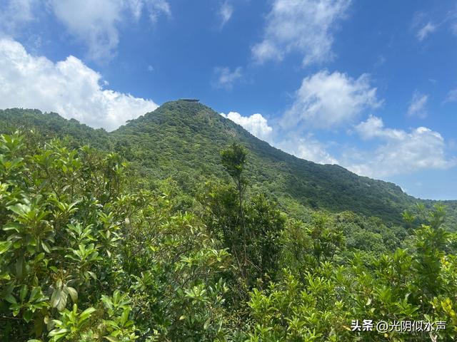 深圳游记:梅沙尖和云海广场的山与海