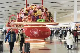 “一下飞机，我就在天府机场感受到浓浓的年味”图片