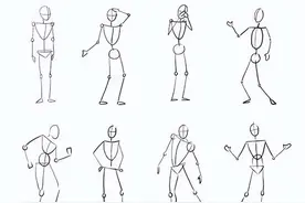 简单有趣的小人儿，分分钟学会画图片