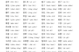 快收藏！六年级语文易错字音专项练习，孩子提分秘籍来了图片