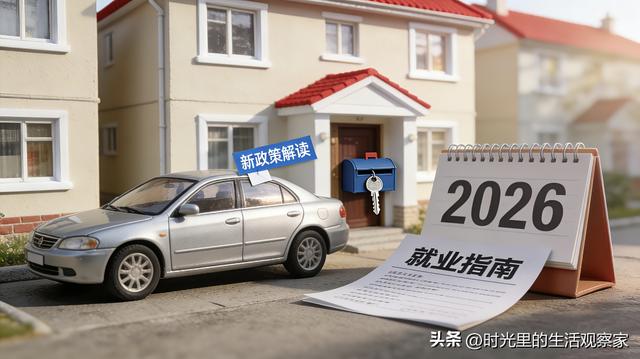 2026这些变化和你有关：买车有新规，买房要慎选，赚钱更要拼实力