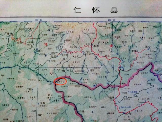 赤水河川黔边界（上）：三县（市）交邻两河口