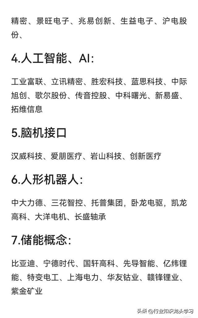 值得珍藏：科技主线核心+国企改革+机器人+数据要素+卫星互联网等