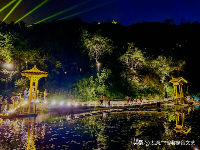 太原蒙山大佛，亮灯时间调整