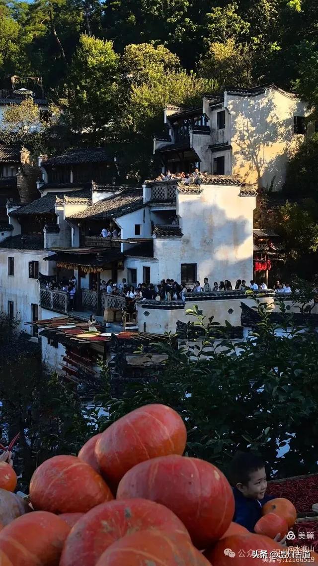 徽州篁岭,晒秋美得让人惊叹,这份“偷秋”烟火气超治愈!