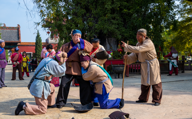 洪洞大槐树景区冬季多元演艺解锁沉浸式寻根体验
